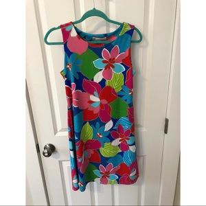 Jude Connally Beth Hibiscus Floral Dress